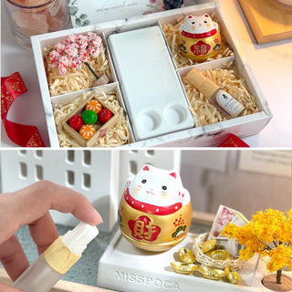 開運招財貓 微景擴香禮盒 7